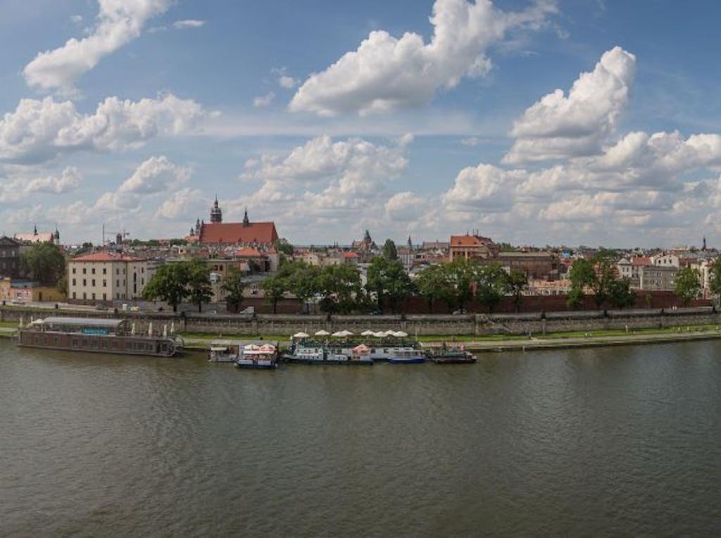 Apartament Z Widokiem Na Wawel W Centrum Miasta Krakau Exterior foto